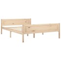 Rama łóżka z litego drewna sosnowego, 160 x 200 cm