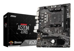 MB AMD A520 SAM4 MATX/A520M-A PRO MSI