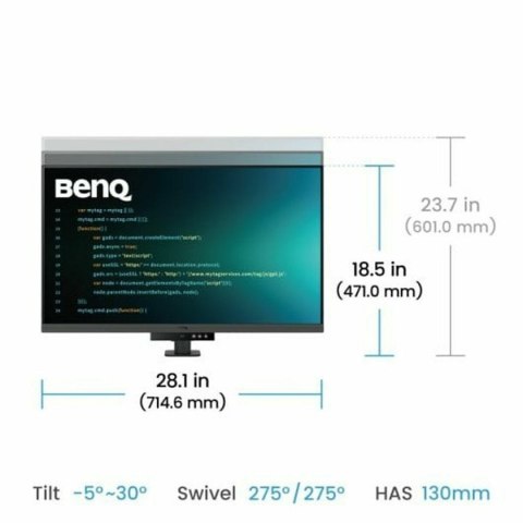 Smart TV BenQ RD320UA 4K Ultra HD 31,5" LED IPS HDR10 Flicker free