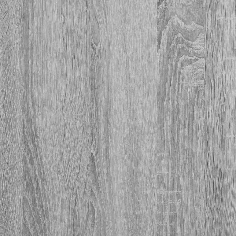 4-częściowy zestaw mebli łazienkowych, szary dąb sonoma