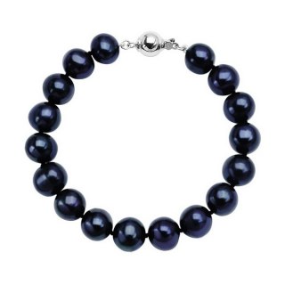 Srebrna bransoleta BSN6713 - Naturalne Perły hodowane słodkowodne