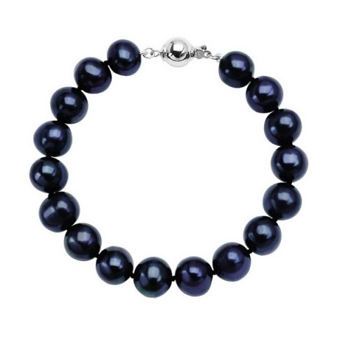 Srebrna bransoleta BSN6713 - Naturalne Perły hodowane słodkowodne
