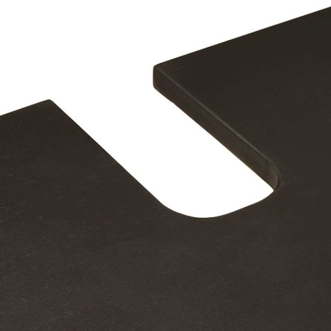 VidaXL Zestaw Szafek Łazienkowych 4 pcs Czarny i złoto Drewno z mango