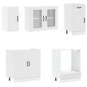 Zestaw szafek kuchennych, Kalmar, 8-częściowy, biała