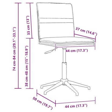 Krzesła stołowe, 6 szt., ciemnoszare, obite aksamitem