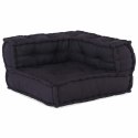 Modułowa sofa 2 pcs Antracyt 140 x 70 x 56 cm tkanina