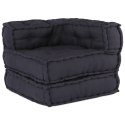 Modułowa sofa 2 pcs Antracyt 140 x 70 x 56 cm tkanina