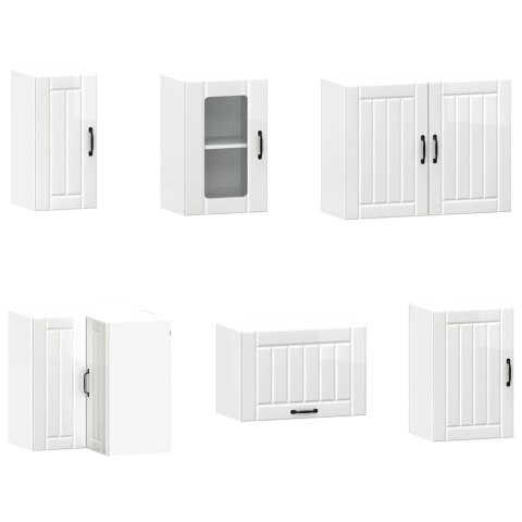 Zestaw szafek kuchennych, Kalmar, 11-częściowy, białe