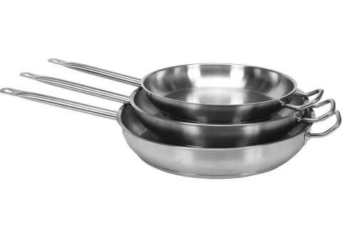 Patelnia 40 x 7 cm, 8,8 l, stal nierdzewna