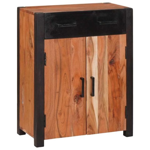 Bufet 2 pcs Brązowy 110 x 30 x 75 cm Lite drewno akacjowe