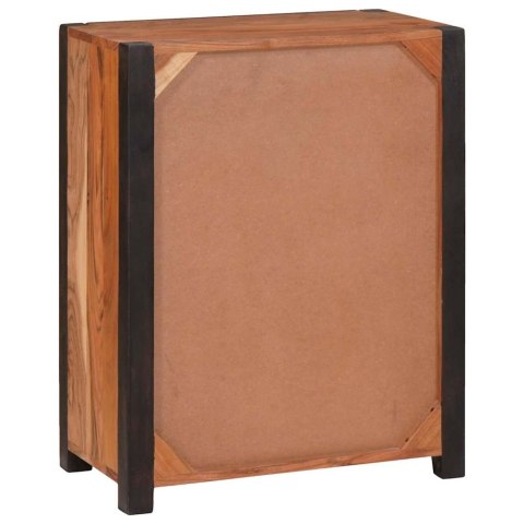 Bufet 2 pcs Brązowy 110 x 30 x 75 cm Lite drewno akacjowe