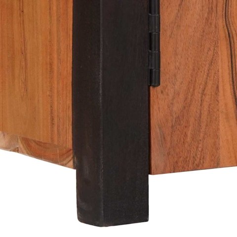 Bufet 2 pcs Brązowy 110 x 30 x 75 cm Lite drewno akacjowe