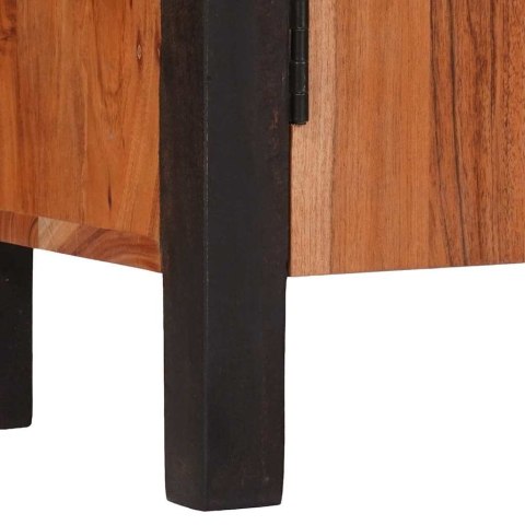 Bufet 3 pcs Brązowy 55 x 30 x 75 cm Lite drewno akacjowe