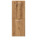 5-częściowy zestaw mebli łazienkowych, dąb artisan