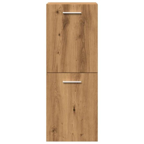 5-częściowy zestaw mebli łazienkowych, dąb artisan