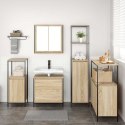 VidaXL Zestaw mebli łazienkowych 5 pcs Beżowy 76.5 x 35 x 95 cm