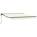 Markiza zwijana Kremowy 300x250 cm tkanina