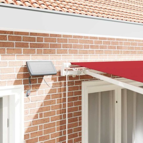 Markiza zwijana z Czerwony 300 x 250 cm tkanina