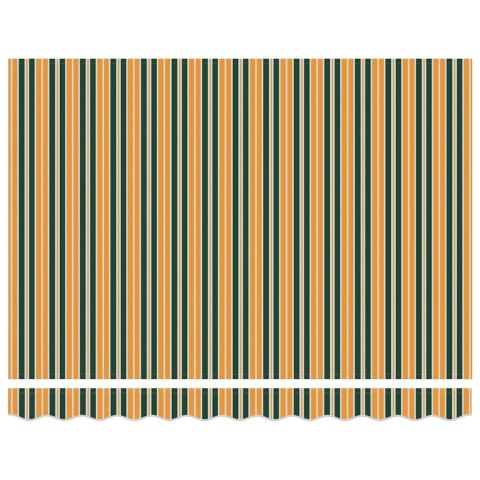 Markiza zwijana z Zielony i żółty 300 x 250 cm tkanina