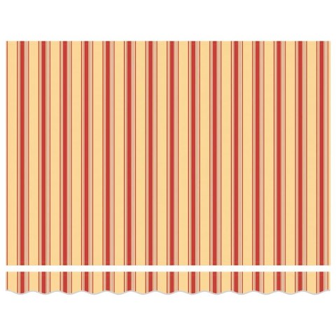 Markiza zwijana żółty i pomarańczowy 350 x 250 cm tkanina