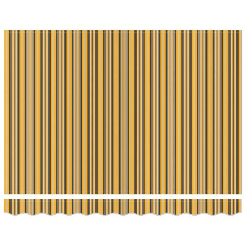 Markiza zwijana Tęczowy Pasek 350x250 cm tkanina