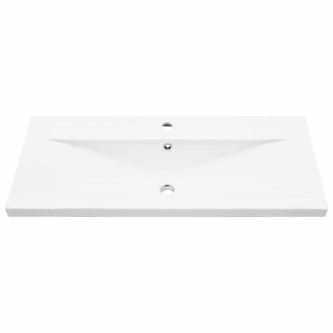 Zestaw mebli łazienkowych Montowane na ścianie 5 pcs Czarny Dąb