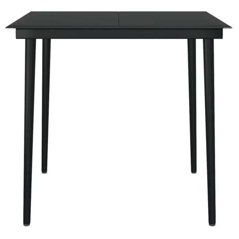 5-częściowy zestaw ogrodowy z poduszkami szary polirattan szkło