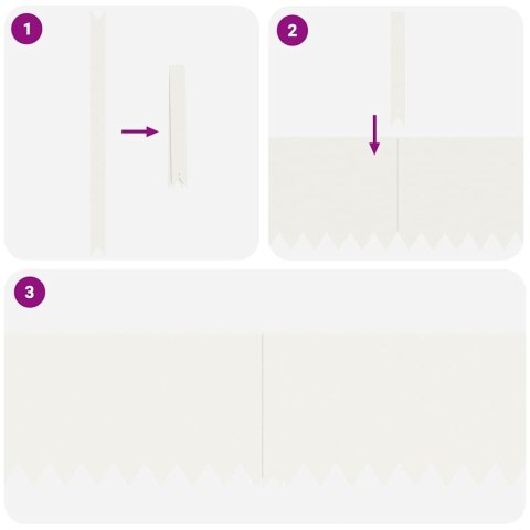 VidaXL Krawężnik do trawnika 50 pcs Biały 100 x 0.05 x 20 cm