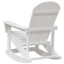 Fotele bujane Adirondack 2 pcs Biały HDPE