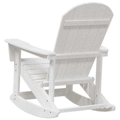 Fotele bujane Adirondack 2 pcs Biały HDPE