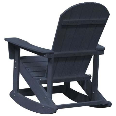 Fotele bujane Adirondack 2 pcs Ciemnoniebieski HDPE
