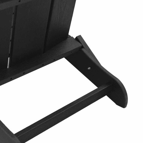 Meble wypoczynkowe do ogrodu 2 pcs Czarny 74.5 x 80.5 x 90cm