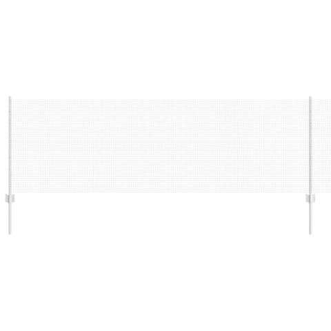 Płot i Słup Srebrny 0,8 x 100 m Stal