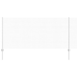 Płot i Słup Srebrny 1 x 100 m Stal