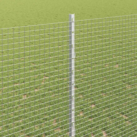 Płot i Słup Srebrny 1,4 x 50 m Stal