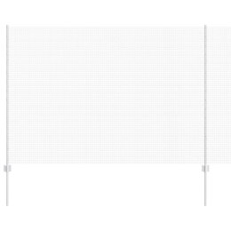 Płot i Słup Srebrny 1,6 x 50 m Stal