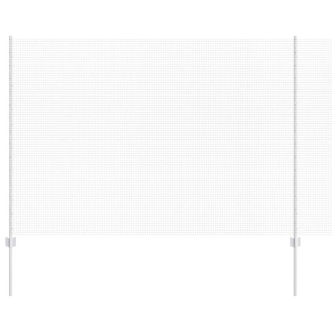 Płot i Słup Srebrny 1,6 x 50 m Stal