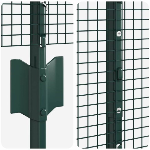 Płot i Słup Zielony 1 x 100 m Stal