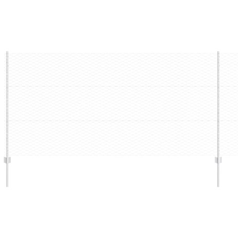 Płot i Słup Srebrny 1,2 x 100 m Stal