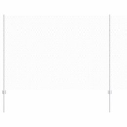 Płot i Słup Srebrny 1,6 x 100 m Stal