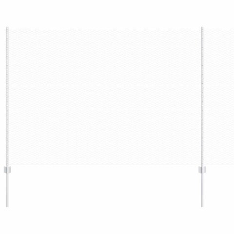 Płot i Słup Srebrny 1,6 x 100 m Stal