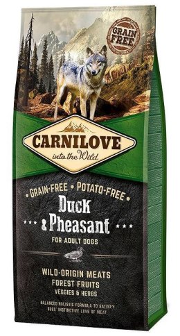 CARNILOVE DUCK&PHEASANT FOR ADULT 12kg