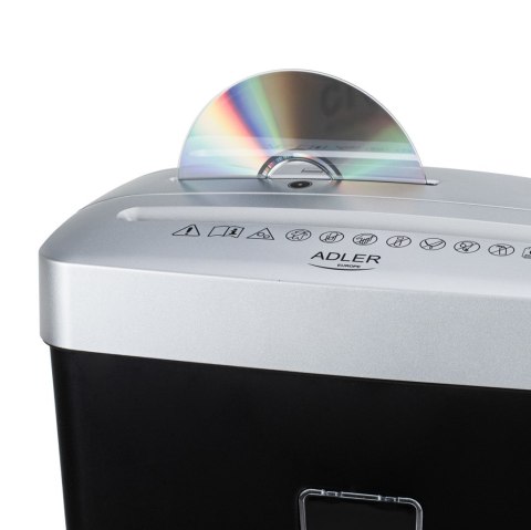 Niszczarka do dokumentów CAMRY CR 1037s srebrna