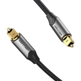 Kabel audio optyczny Vention w oplocie z aluminiowym złączem 3m