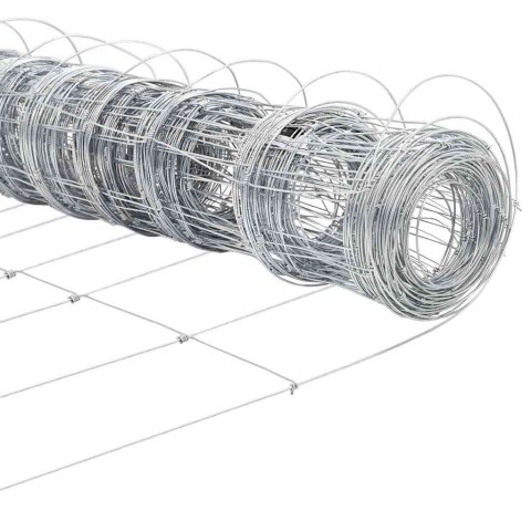 Ogrodzenie pastwiskowe Srebrny 100 x 0.8 m Stal galwanizowana