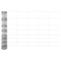 Ogrodzenie pastwiskowe Srebrny 100 x 1 m Stal galwanizowana