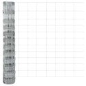 Ogrodzenie pastwiskowe Srebrny 50 x 1.2 m Stal galwanizowana