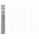 Ogrodzenie pastwiskowe Srebrny 50 x 1.2 m Stal galwanizowana