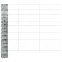 Ogrodzenie pastwiskowe Srebrny 50 x 1.4 m Stal galwanizowana
