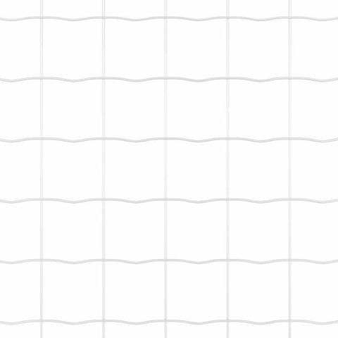 Ogrodzenie z słupkami Srebrny 0.4 x 50 m Stal